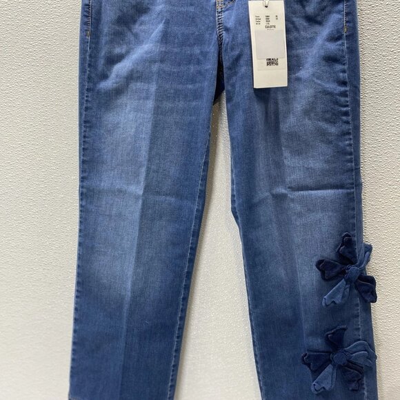 Mac Jeans Women's Culotte Blossom Wide Leg Jeans – Size 34 x 26 – Blue - Picture 9 of 13